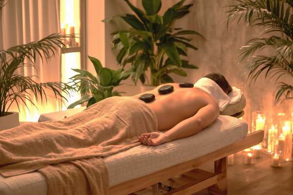 Massage : Hot Stone Massage